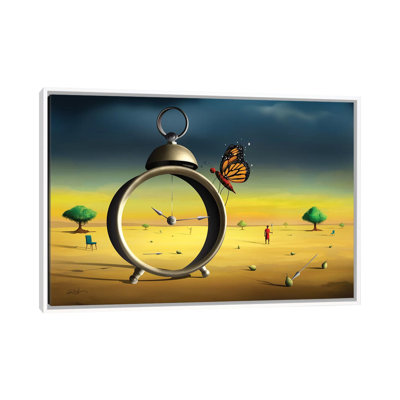 Cena Com Despertador (Scene With Alarm Clock) by Marcel Caram - Print on Canvas