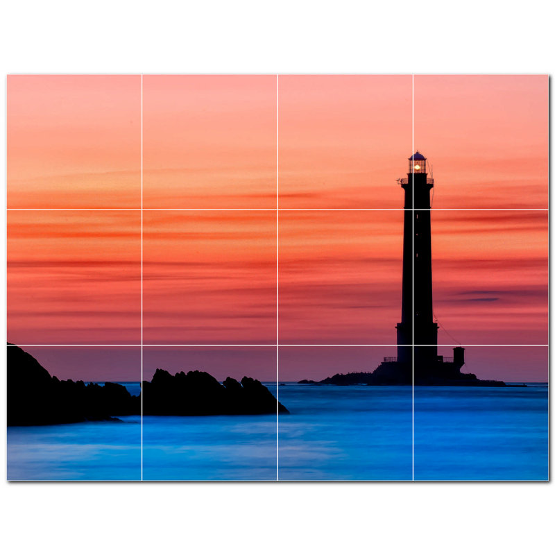 Murale décorative en céramique 4,25 po x 4,25 po