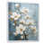 Cadre flottant blanc