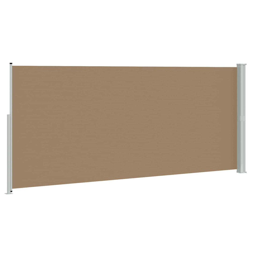 Vidaxl Retractable Side Awning Outdoor Privacy Screen Blind Sunshade Shelter