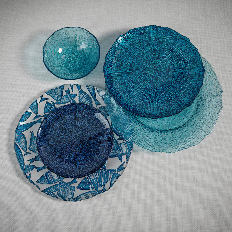Ensemble de bols en verre 6 pièces Emmalee