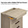 Giordana 28"W Transitional 3-Drawer Nightstand with  Hidden Pull-out Drawer and Built-In Power Outlet(Set of 2)