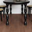 Table ovale classique en bois de frêne noir classique-1568633441