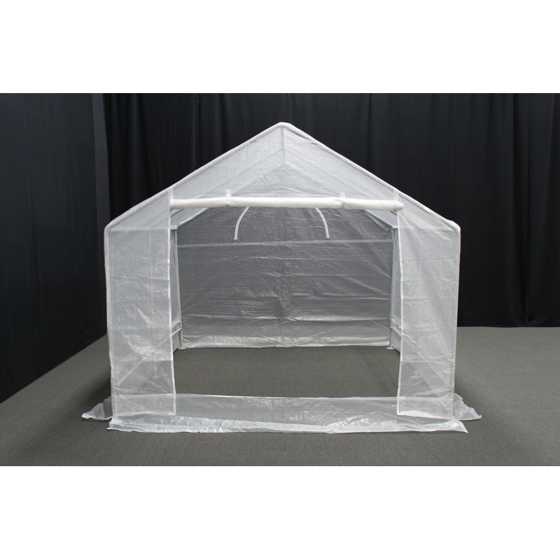 Greenhouse 9ft 4 in x 10ft 3in Steel frame with 6 legs