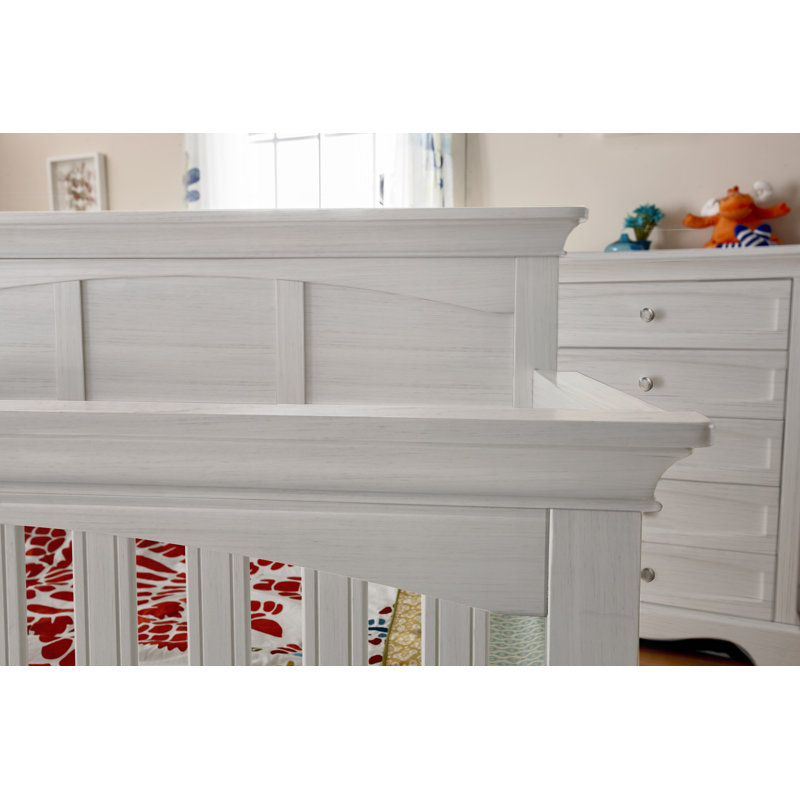 Lit de bébé convertible 5-en-1 Adalee, Blanc