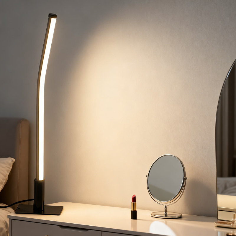 Ensemble de 2 lampes de table minces en métal Slim