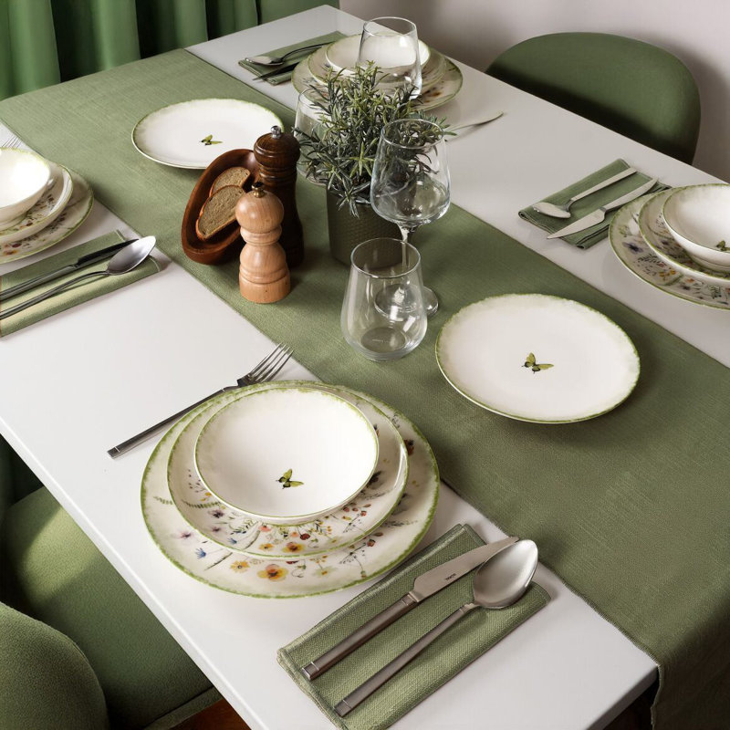 Service de vaisselle, Vert
