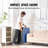 Mid-Size Ping Pong Table Foldable Table Tennis Game Table Indoor with Net