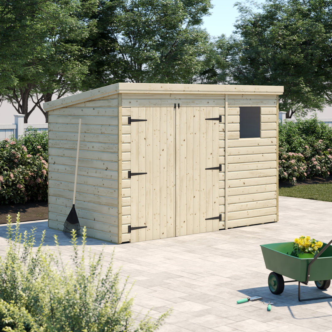 Shiplap Pent Wooden Shed