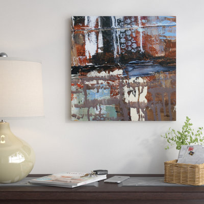 "busy street" , reproduction d’art sur toile tendue
