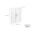 Ensemble de paires de portes traditionnelles l 24,92 po SuiteSymphony-18677763
