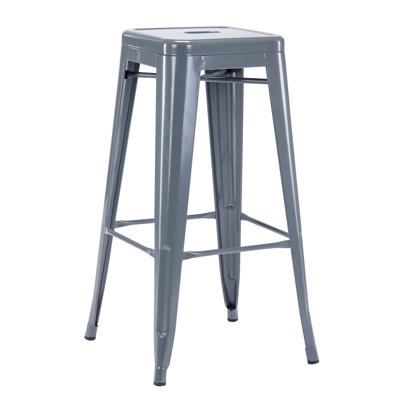 Akhila Stainless Steel Outdoor Stool