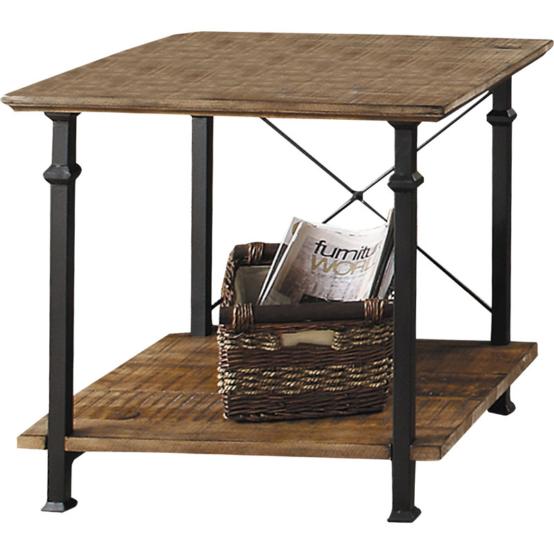Oliver Solid Wood End Table