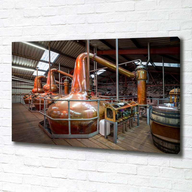 Brewhouse - Wrapped Canvas Print