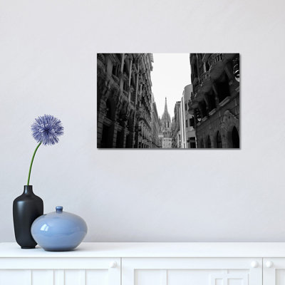 Cathedral of Barcelona 1 Piece Wall Art on Canvas