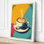 Coffee and Ideas Retro - Wrapped Canvas-131761438-131761445