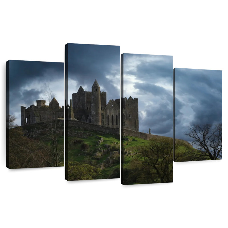 Nicci, château de Rock of Cashel, Irlande, H 22 po x l 36 po