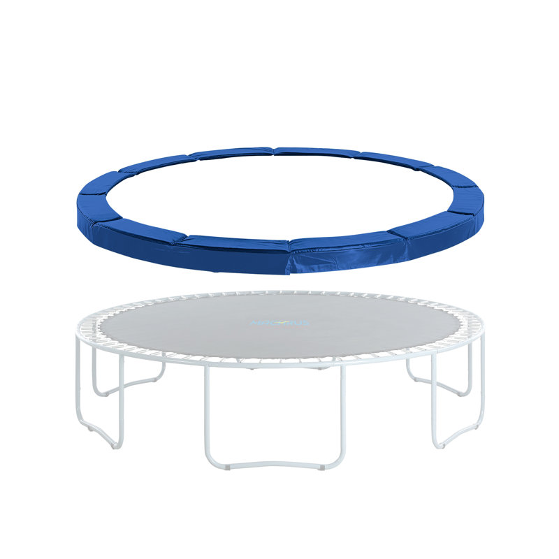 Coussin de sécurité supérieur pour recouvrir les ressorts de trampoline Machrus de Upper Bounce, Bleu