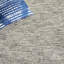 Tapis gris en laine tissé à la main Froelich-91177844