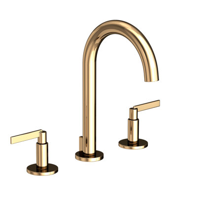 Tolmin Widespread Bathroom Faucet with Drain Assembly