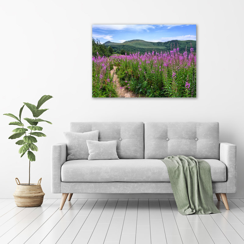 Green Hills - Wrapped Canvas Print