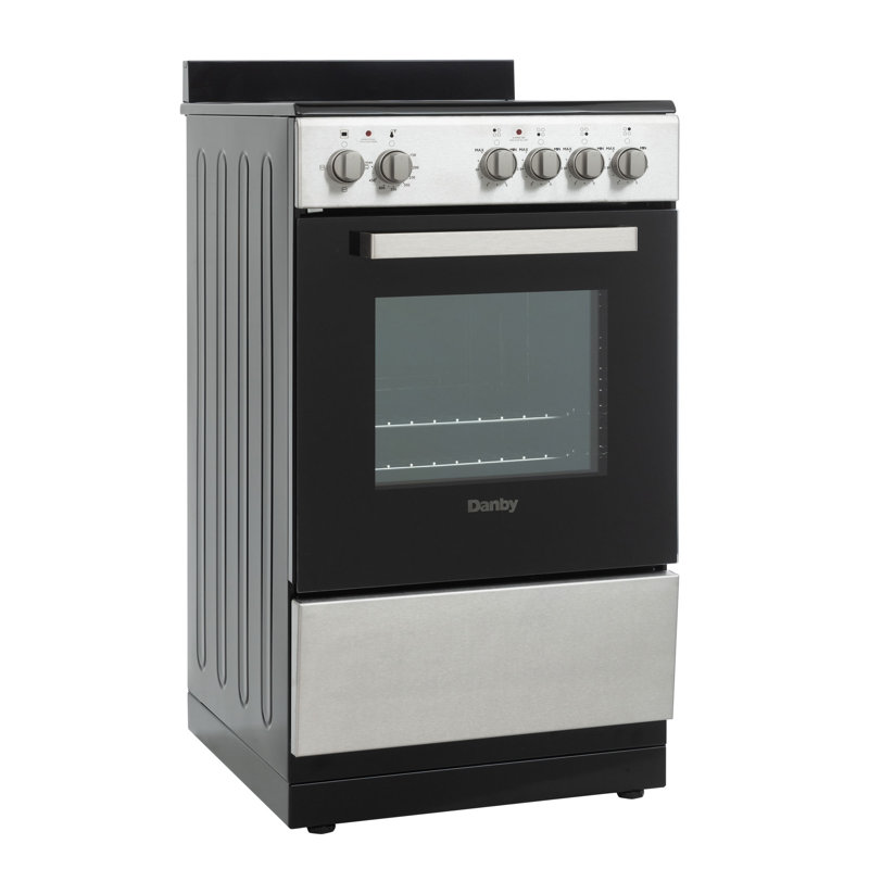 Cuisinière électrique 20 "Danby Der20v1bss en acier inoxydable 240v