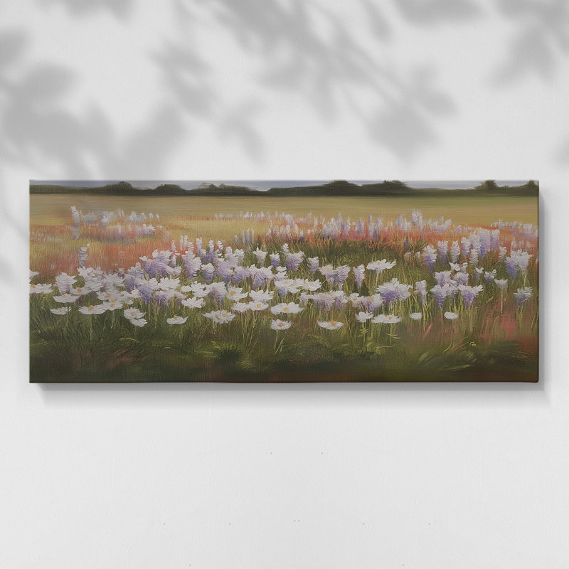 Série paysage - Lxxxv - Toile tendue avec châssis - Prêt à accrocher