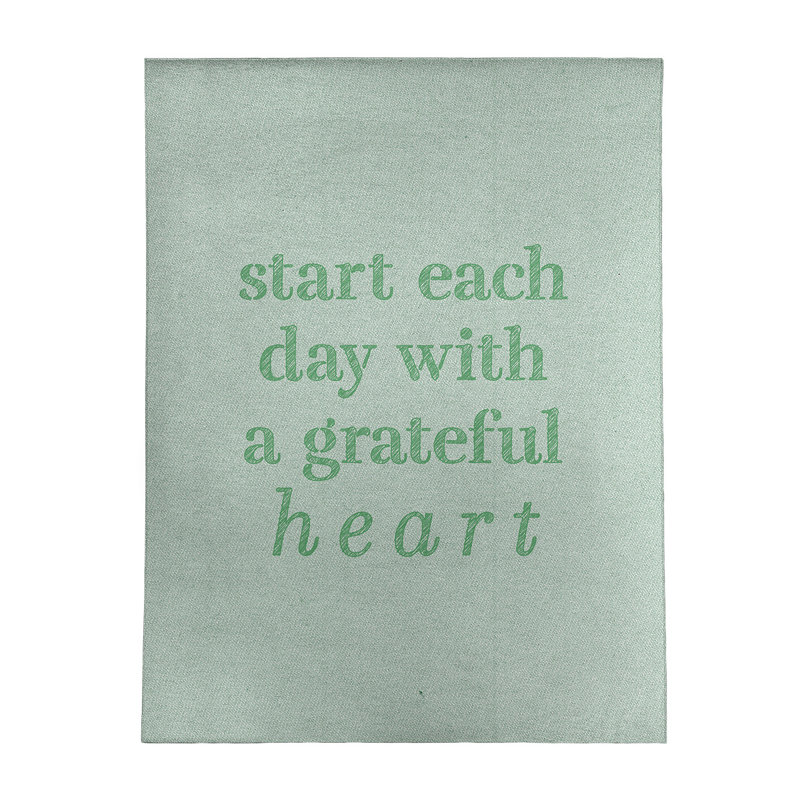 Tapis en chenille inspiré de citations, Rectangle 5 pi x 7 pi