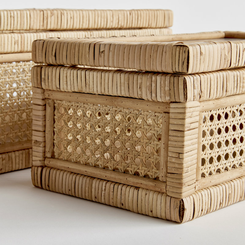 Arnita Handmade Wicker Decorative Box