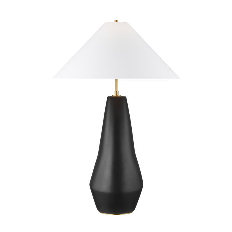 Contour Table Lamp, Arctic White, 31.5" H x 21" W x 21" D
