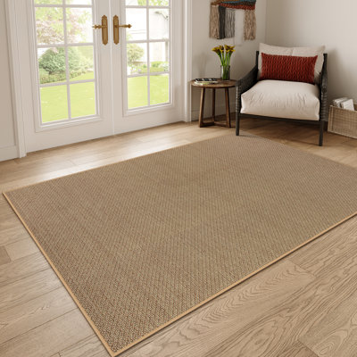 Tribal Striped Outdoor Washable Area Rug - Soft Modern Geometric Design for Living Room, Bedroom, or Office Decor