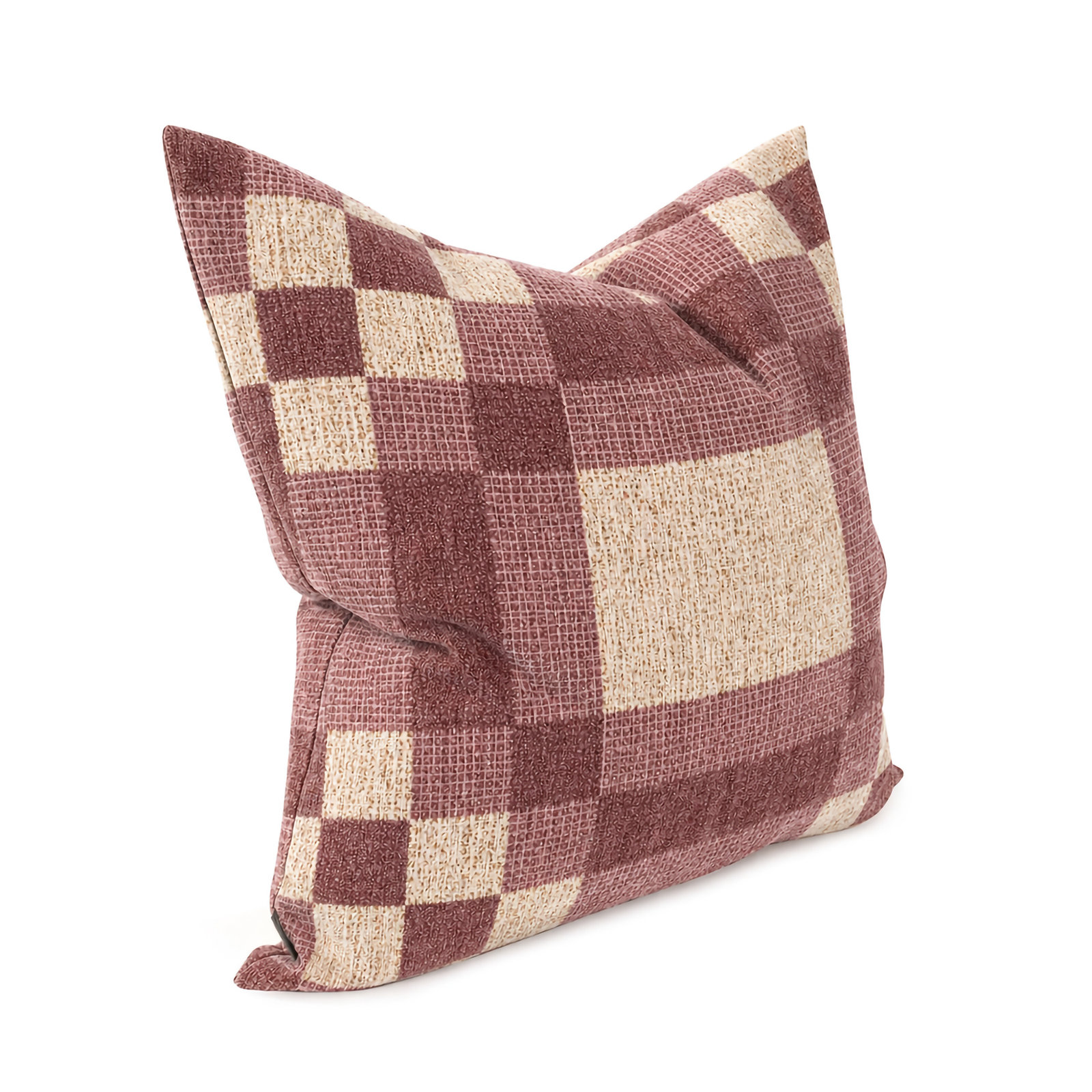 Langdon Shapes Throw Pillow, Rose, 20''H x 20'' W