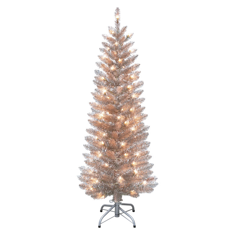 Greycen Lighted Pine Christmas Tree