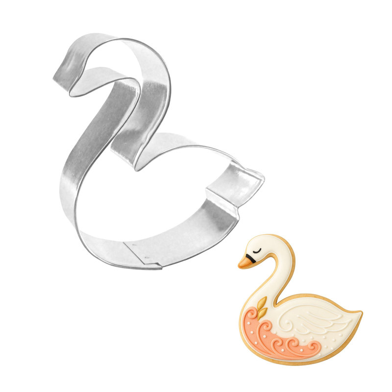 The Cookie Cutter Shop Swan Bird 3.75 inch Cookie Cutters (12 count)