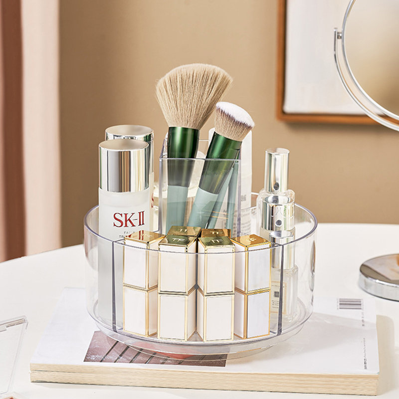 Avard Plastic 5 Compartment Makeup Organizer
