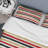 Red and Gold Striped Pattern - Abstract Duvet Cover Set - Microfiber Polyester-2035622372