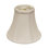 Abat-jour cloche enneigé H 6,75 po x l 8 po (à pince)