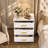 Hattenhauer 19.7" W 3-Drawer Nightstand-1970971573