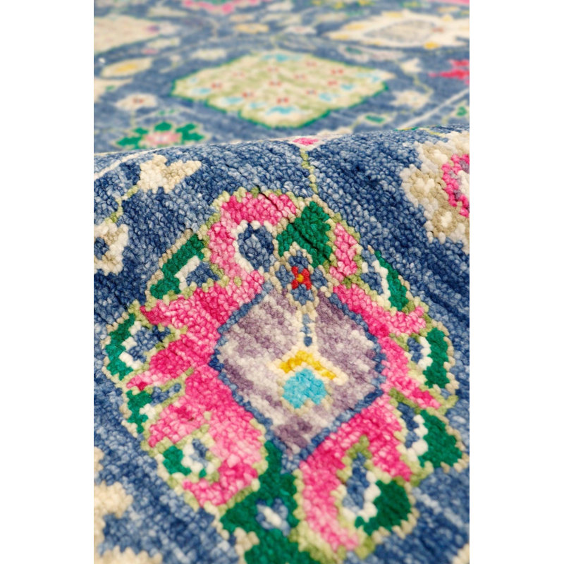 Oriental Area Rug in Navy