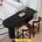 Minimalist Black Solid Wood Bar Table-519841851
