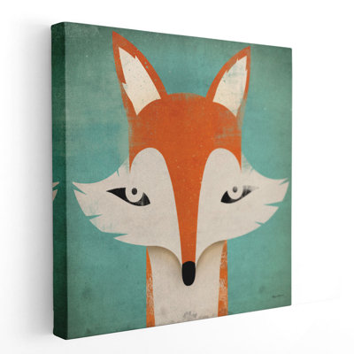 Renard - reproduction d'art sur toile