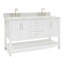 Magnolia Bath Vanity Rectangular Basin S073DCW2R-521815649-521815662-481079089