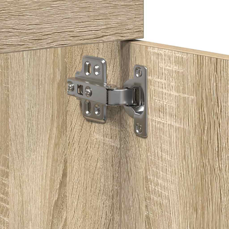 Eliona Bathroom Vanity Base Only, Sonoma Oak, 46Cm H x 90Cm W x 38.5Cm D
