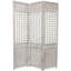 Open Lattice 3 Panel Room Divider