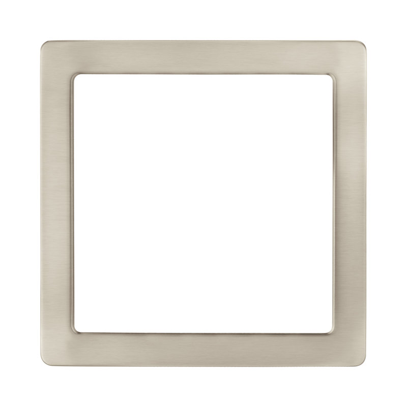 Chilmark Trim 9-S Lense, Brushed Nickel, 11.39" H x 11.39" W x 0.6" D