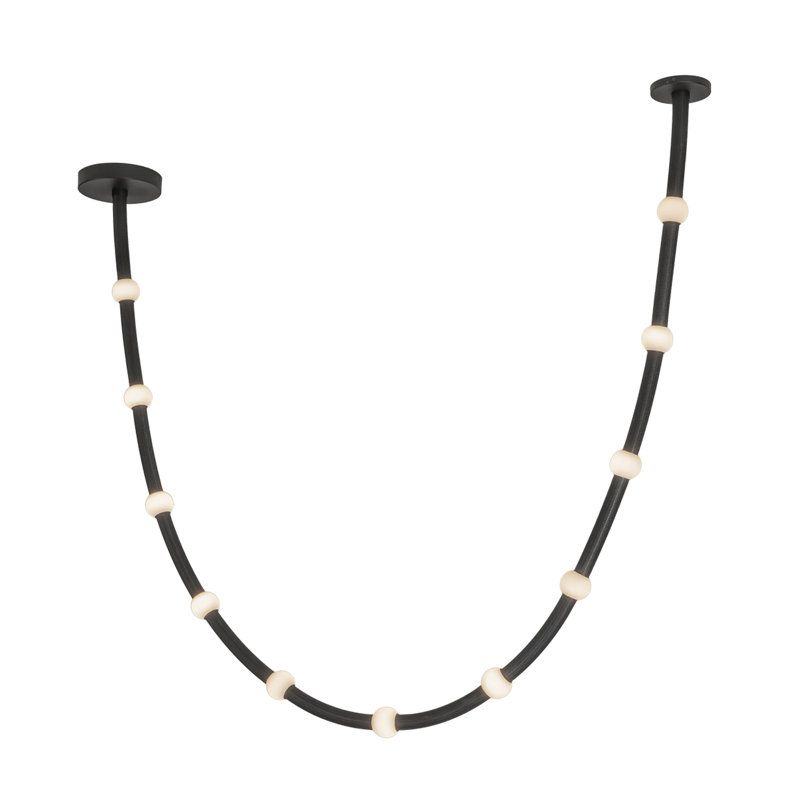 Corda 10-Ft Pendant, 48 W, 10 Lights, 118.13" Wide