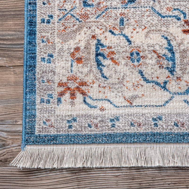 Fernanda Faded Persian Area Rug, Runner 2'6" x 10'