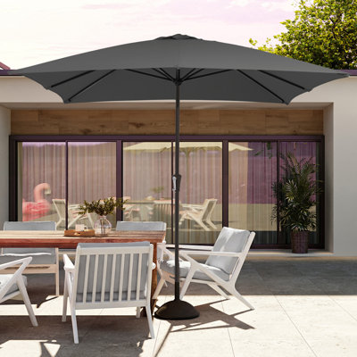 Parasol de marché rectangulaire 120 po x 96 po Berlena