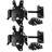 FCD Heavy Duty Fence Gate Latch, 9 x 5.5 Inch, Black, 2 Pack