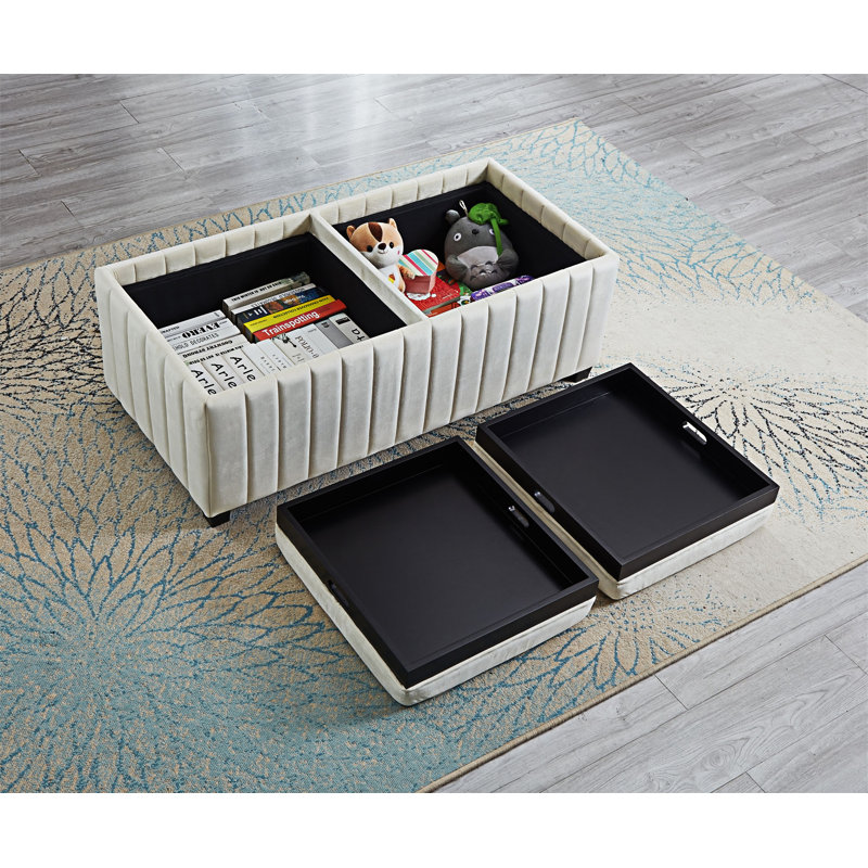 Storage Ottoman Bench Coffee Table